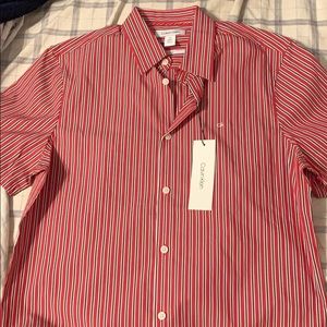 Calvin Klein short sleeve button up